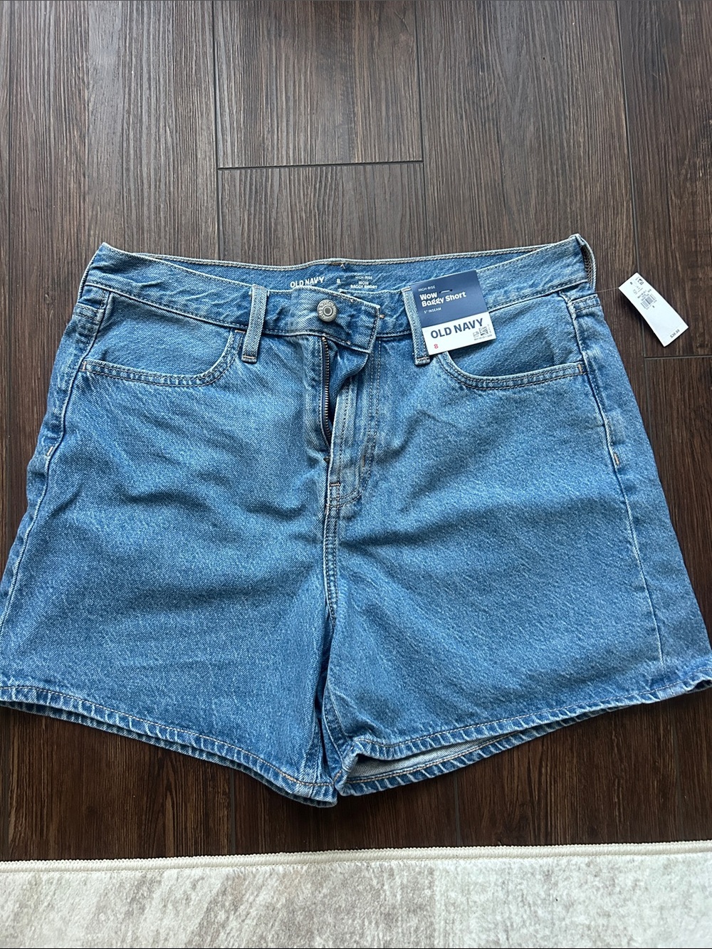 Brand new with tags Old Navy Light Blue Denim Wow Baggy Jean Shorts